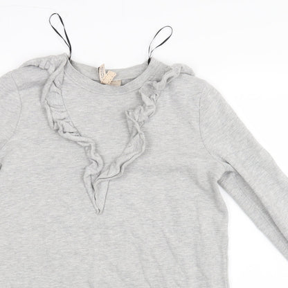 Divided Womens Grey   Pullover Jumper Size S