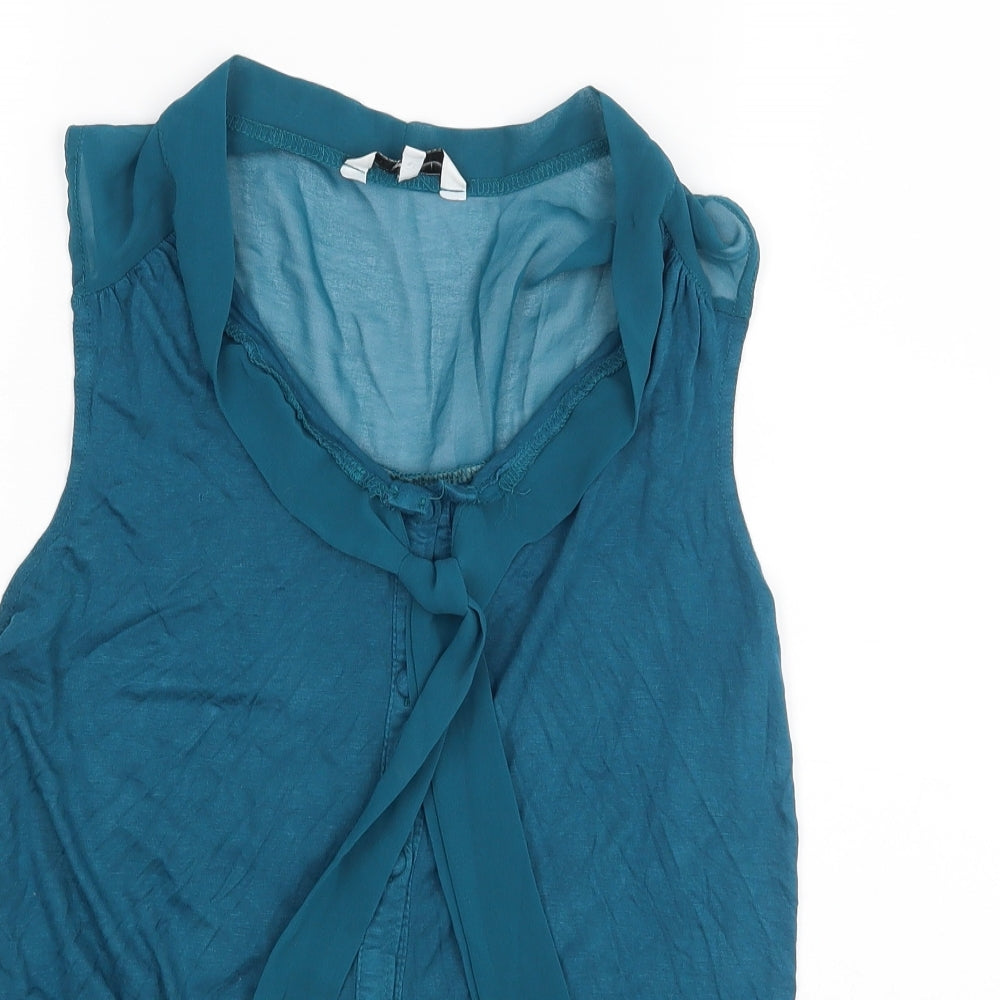 New Look Womens Green   Basic Blouse Size 12