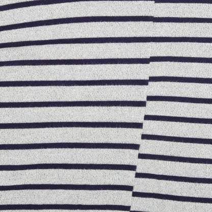 Brand and care label for Roman women’s grey striped basic blouse, size M