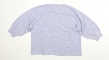 Next Womens Purple   Pullover Jumper Size L