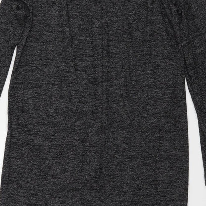 Marks & Spencer Womens Grey   Wrap Jumper Size M
