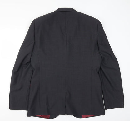 Next Mens Grey   Jacket Suit Jacket Size 42