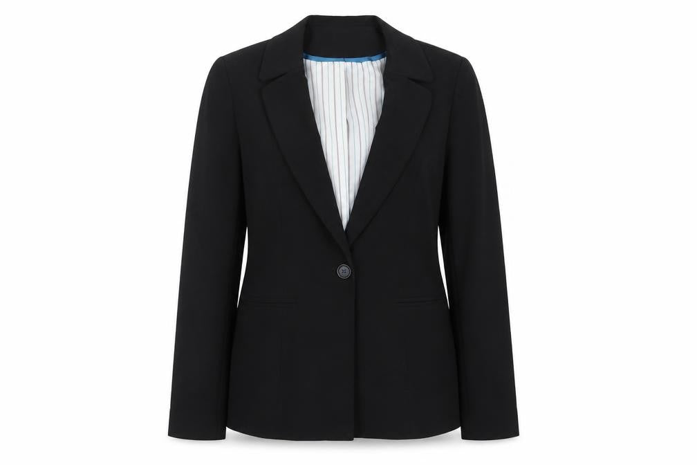 Denim Co Womens Black   Jacket Suit Jacket Size 10