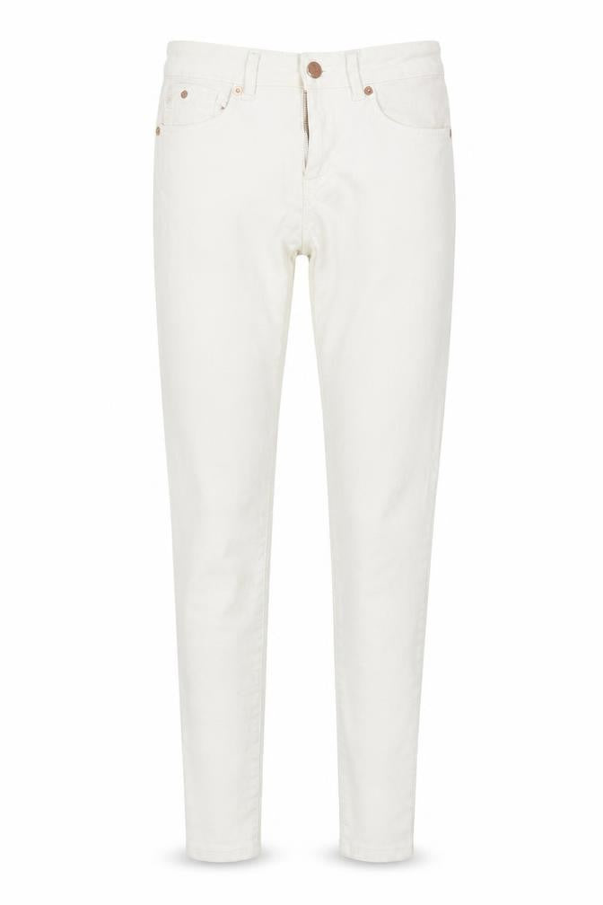 Denim Co Womens White  Denim Skinny Jeans Size 8 L28 in