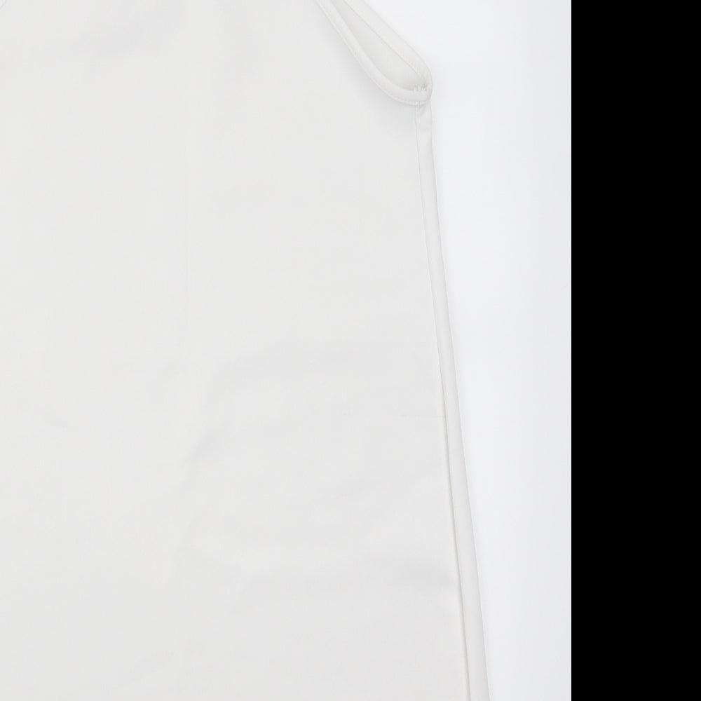 Missguided Womens White   A-Line  Size 12