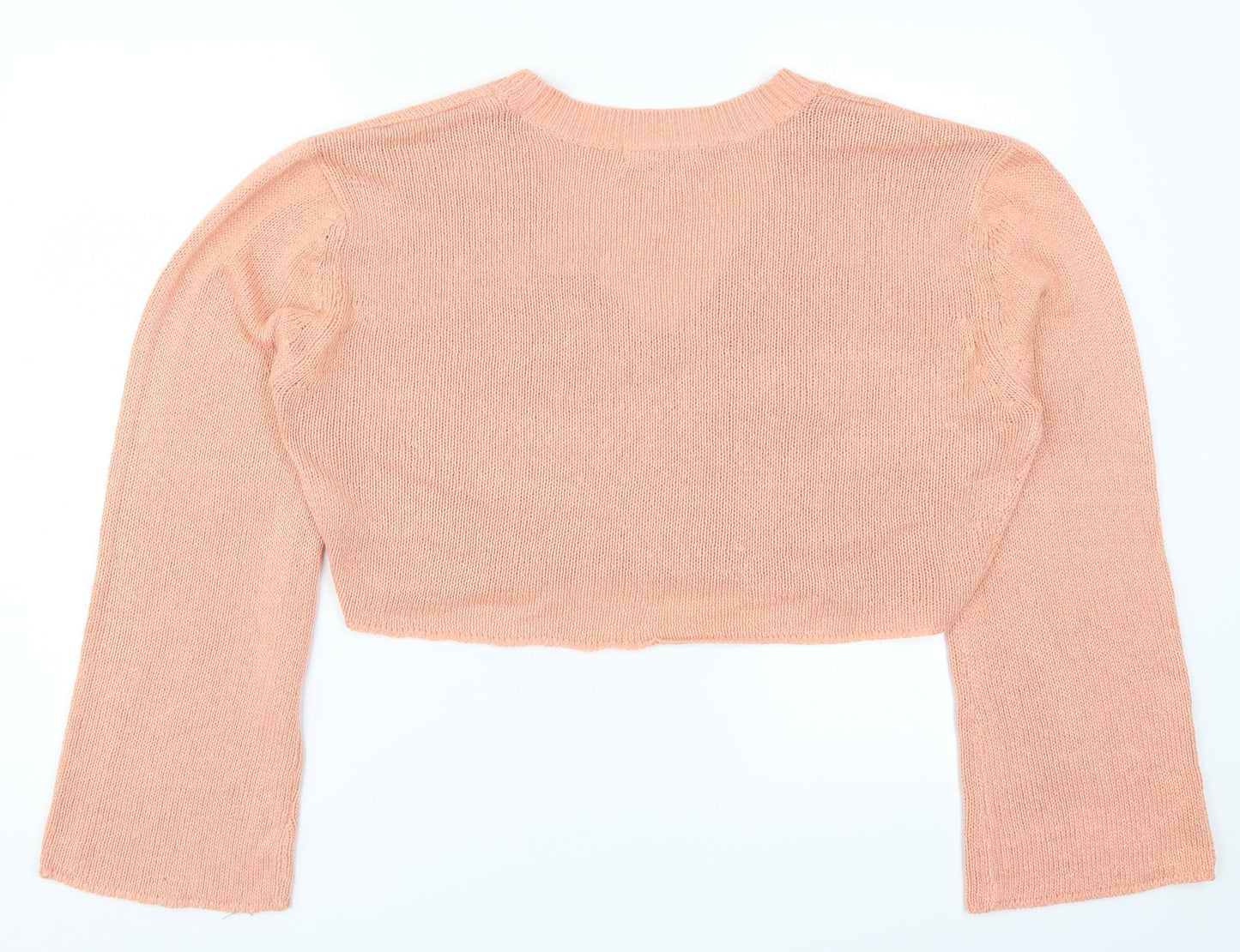 Missguided Womens Pink  Knit Pullover Jumper Size L