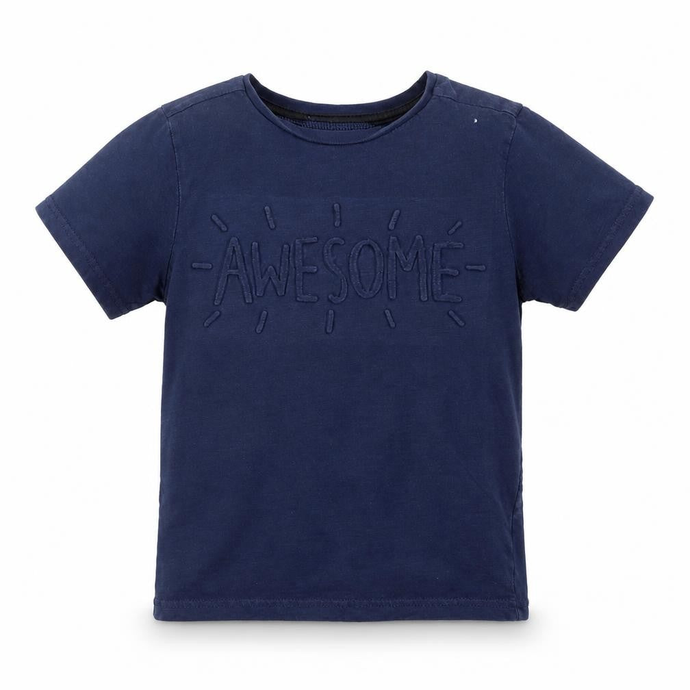George Boys Blue   Basic T-Shirt Size 5-6 Years