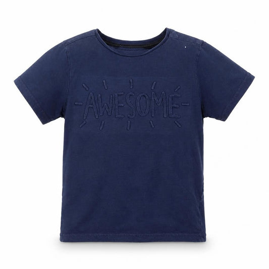 George Boys Blue   Basic T-Shirt Size 5-6 Years