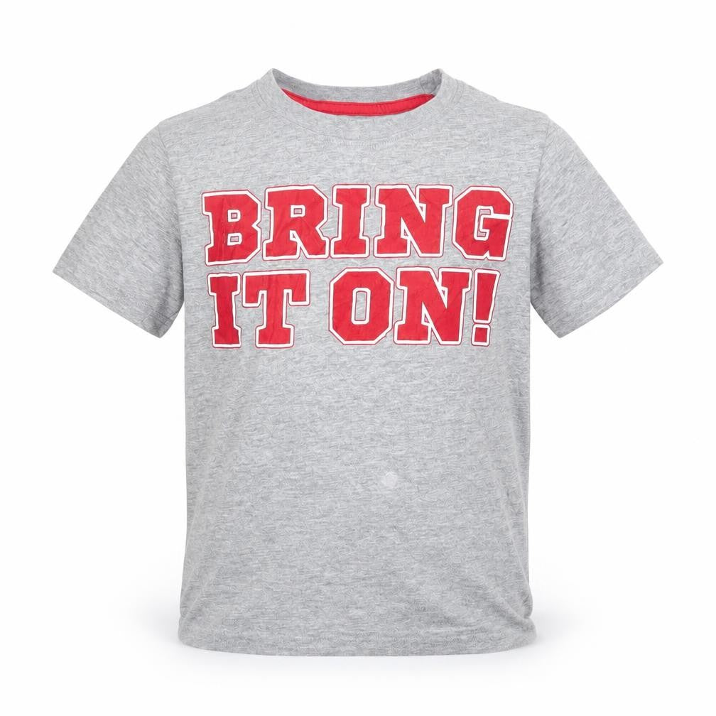 Pep&Co Boys Grey   Basic T-Shirt Size 5-6 Years