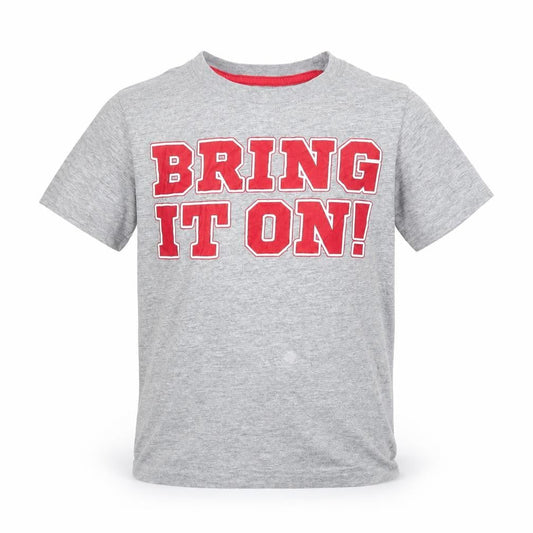 Pep&Co Boys Grey   Basic T-Shirt Size 5-6 Years
