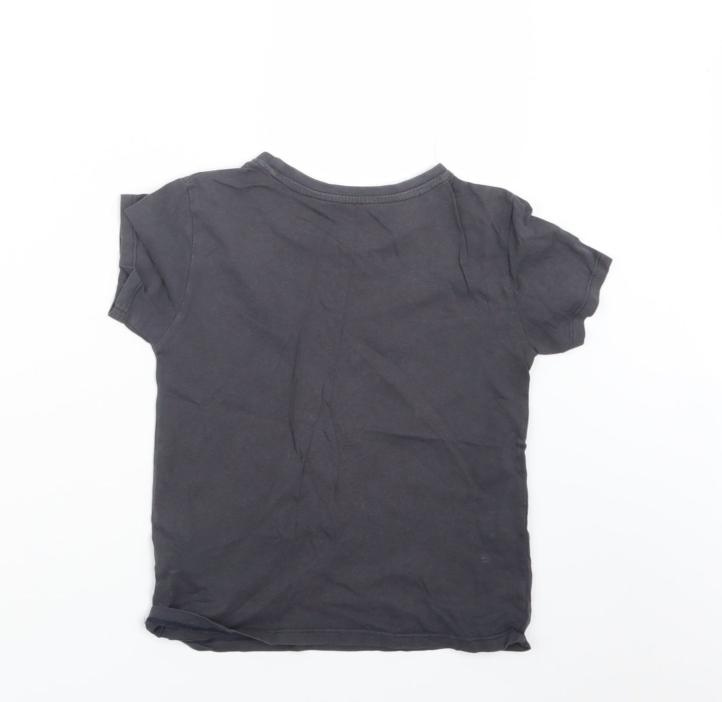 Primark Boys Grey   Basic T-Shirt Size 5-6 Years
