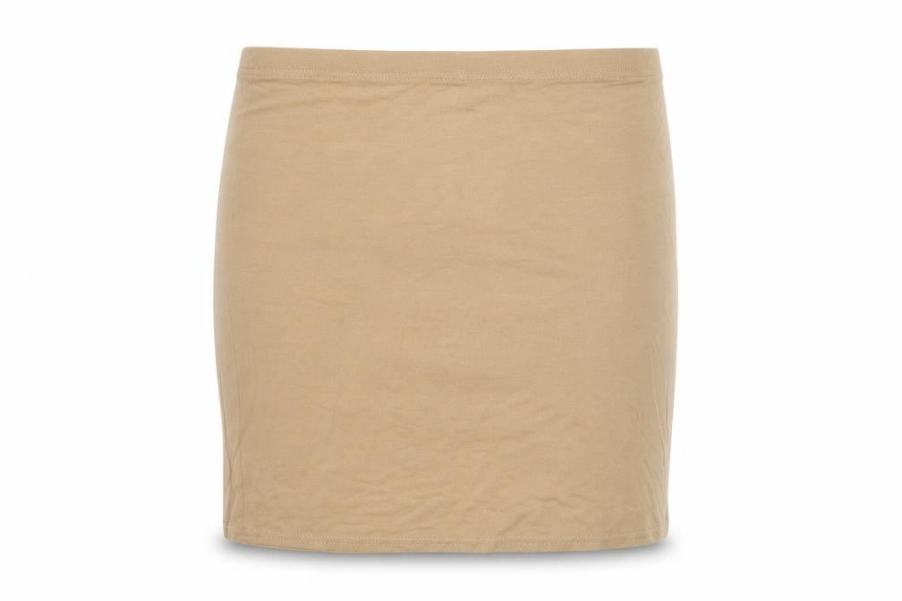 PRETTYLITTLETHING Womens Beige   Straight & Pencil Skirt Size 10