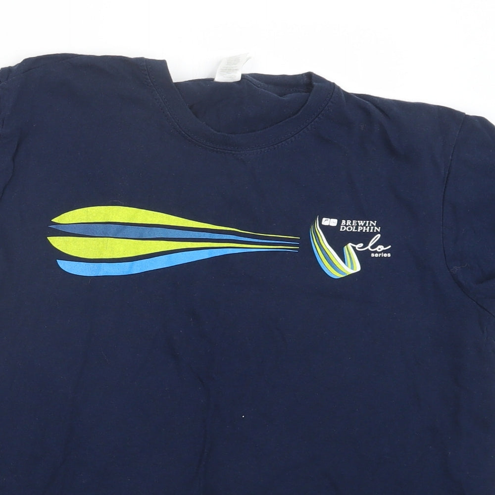 Roly Womens Blue   Basic T-Shirt Size M