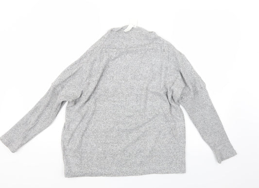 H&M Womens Grey   Pullover Jumper Size M