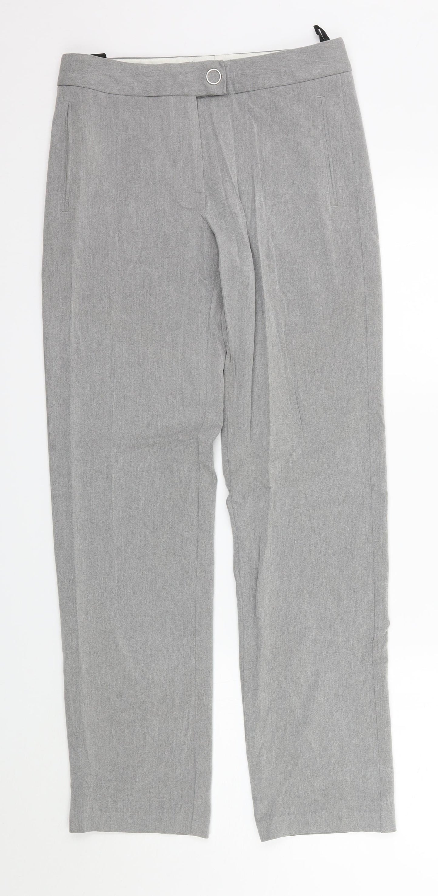 M&S Womens Green   Trousers  Size 8 L29 in
