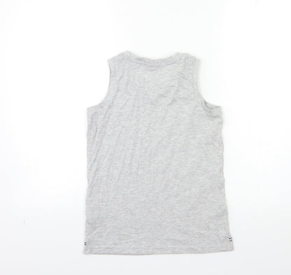 Slazenger Boys Grey   Basic T-Shirt Size 9-10 Years