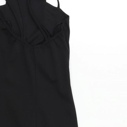 Preloved Boohoo Womens Black   Mini  Size 10 - Label