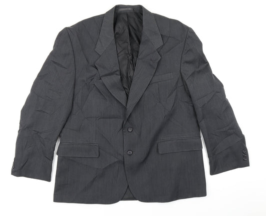 Burton Mens Grey   Jacket Blazer Size 44