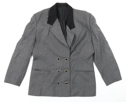 Country Casuals Womens Grey   Jacket Blazer Size 14