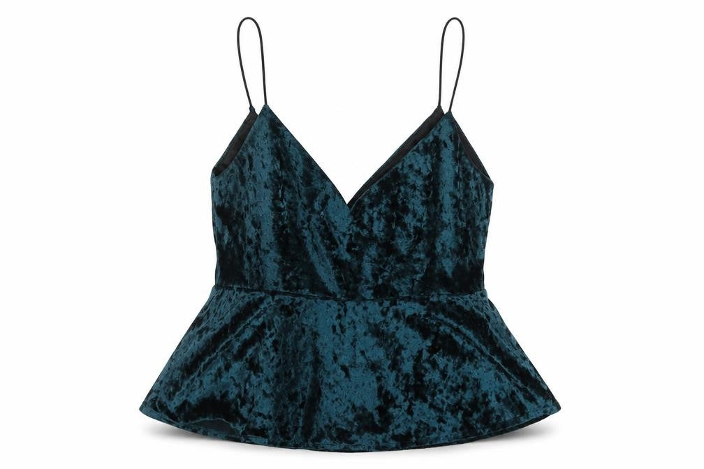 Lefties# Womens Green   Camisole Blouse Size M
