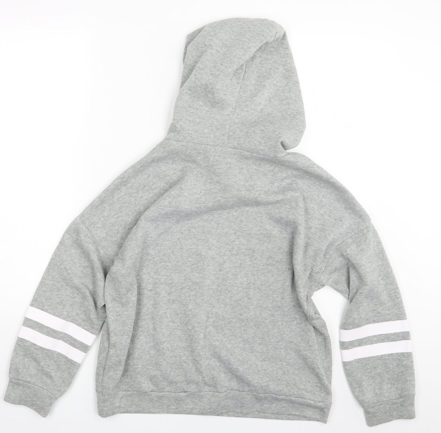 Fancyqube Boys Grey   Pullover Hoodie Size S