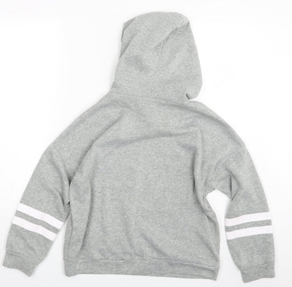 Fancyqube Boys Grey   Pullover Hoodie Size S