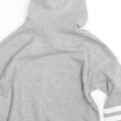 Fancyqube Boys Grey   Pullover Hoodie Size S