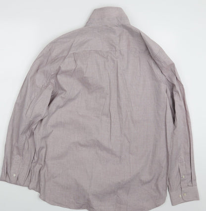 Next Mens Pink    Button-Up Size 18