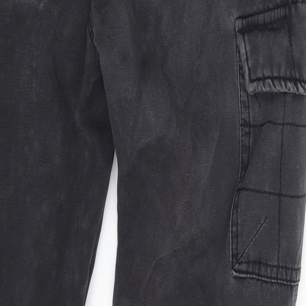 Aowofs Mens Grey   Straight Jeans Size 30 in L27 in