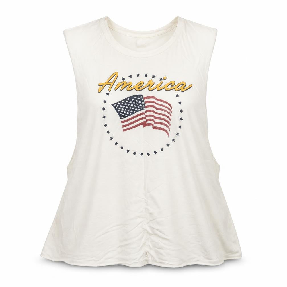 PST Womens Ivory   Basic Blouse Size L  - America