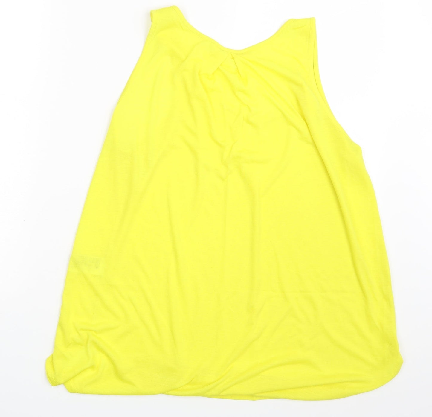 H&M Womens Yellow   Camisole Blouse Size M