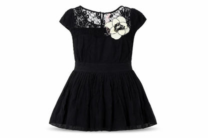 Miso Womens Black Colourblock  Fit & Flare  Size 14