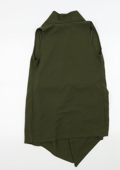 LE1-1 Womens Green   Jacket Waistcoat Size 8