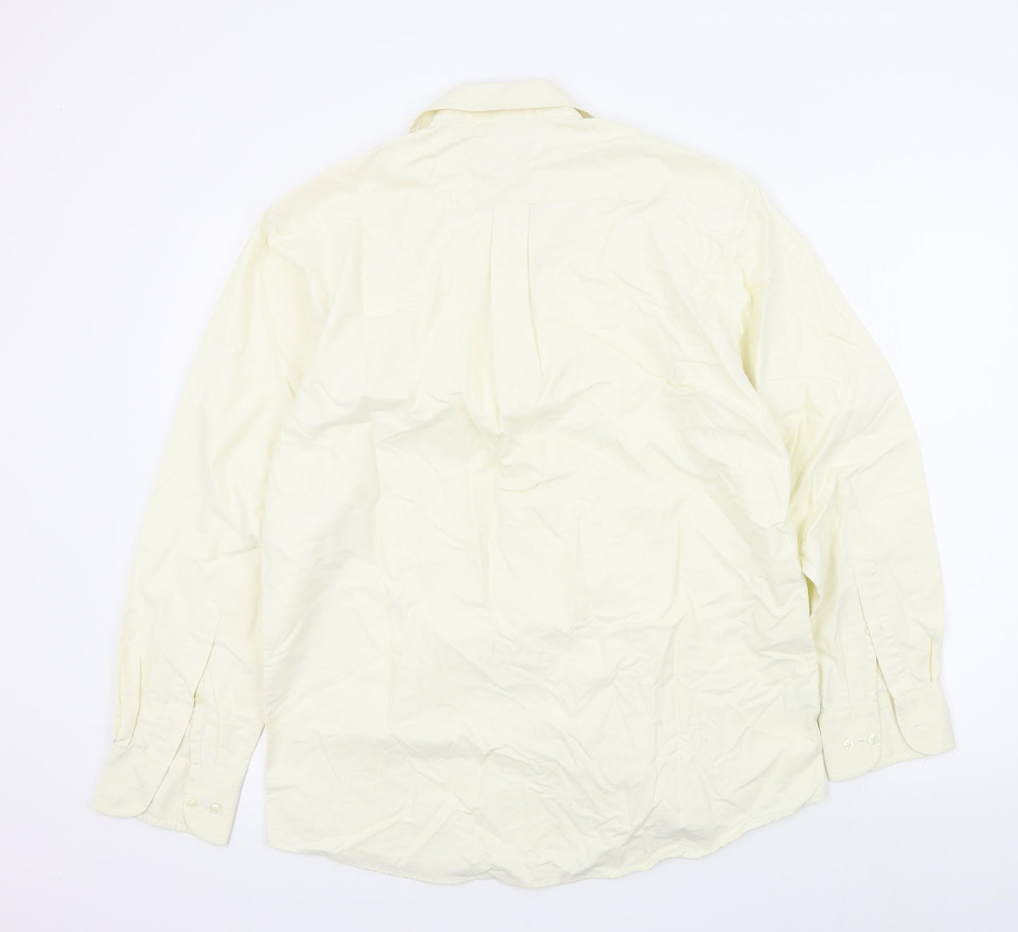 M&S Mens Beige Colourblock   Button-Up Size 38