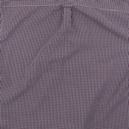Brand and care label for Easy men’s multicoloured check button-up, size L