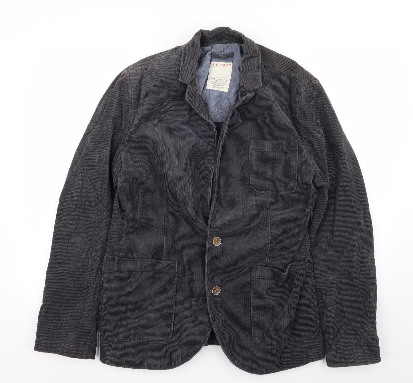 espirit Mens Grey   Jacket Blazer Size L