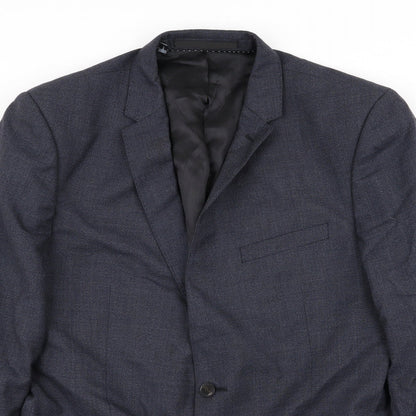 John Lewis Mens Blue   Jacket Blazer Size 42
