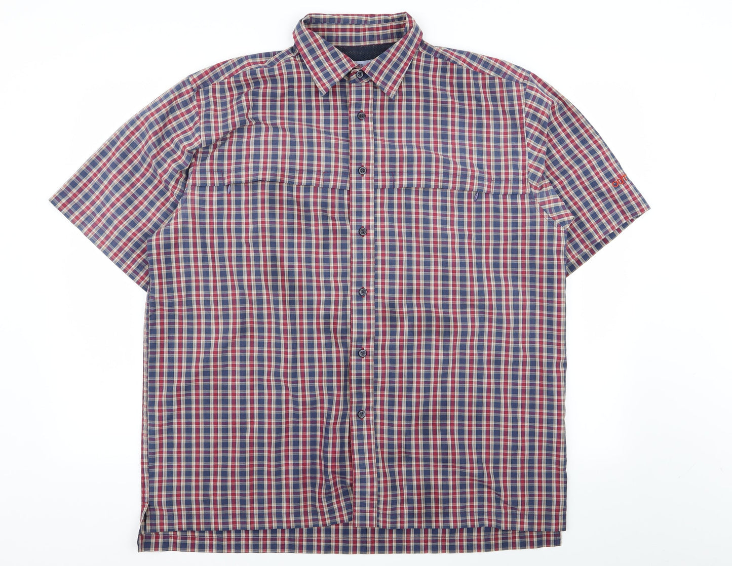 Outdoor Discovery Mens Multicoloured Check   Button-Up Size 44