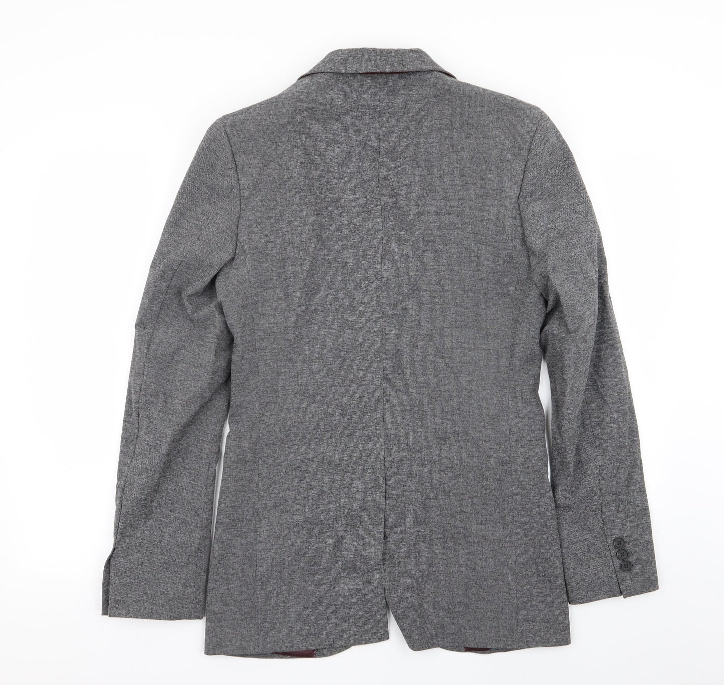 M&s Mens Grey   Jacket Blazer Size 34