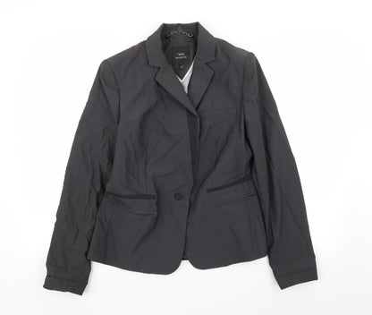 Next Womens Grey   Jacket Blazer Size 12