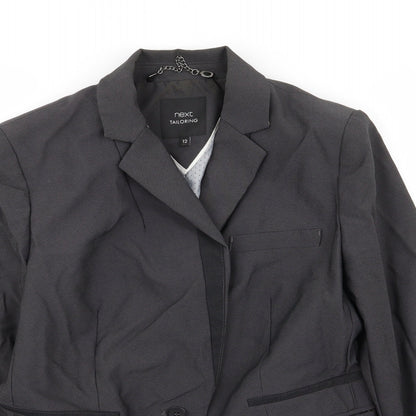 Next Womens Grey   Jacket Blazer Size 12