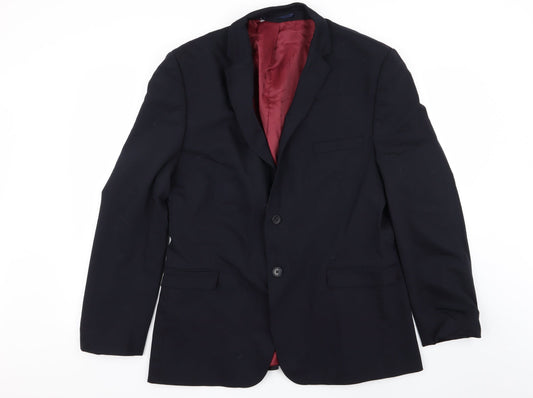 performance suit Mens Blue   Jacket Blazer Size 44