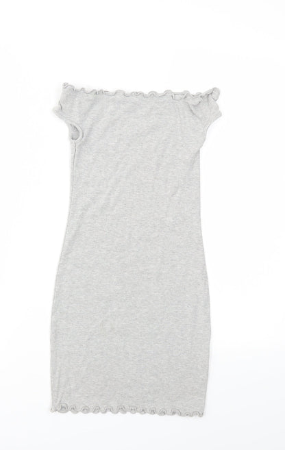 Matalan Girls Grey   A-Line  Size 10 Years