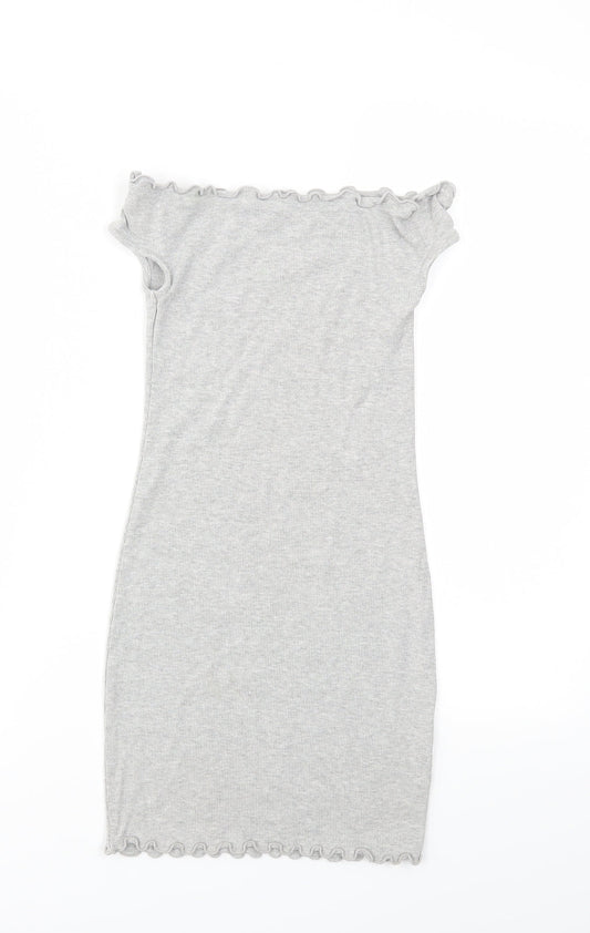 Matalan Girls Grey   A-Line  Size 10 Years