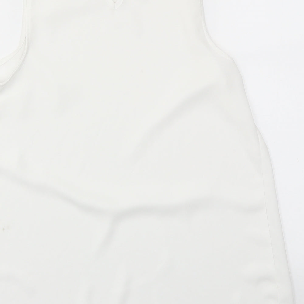 Primark Womens White   Basic Blouse Size 8