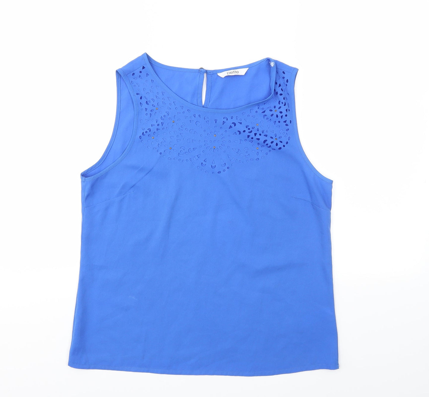 BHS Womens Blue   Basic Blouse Size 10