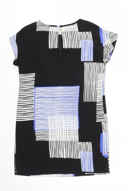 Next Womens Multicoloured Geometric  Fit & Flare  Size 12