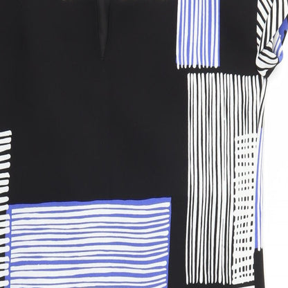 Next Womens Multicoloured Geometric  Fit & Flare  Size 12