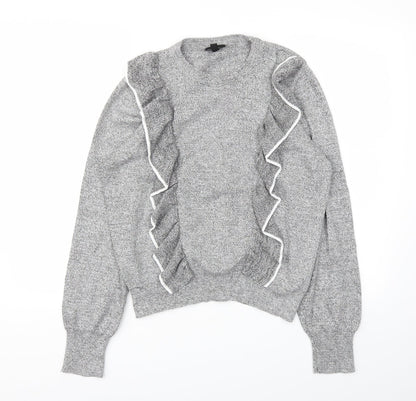 Topshop Womens Grey   Pullover Jumper Size 12