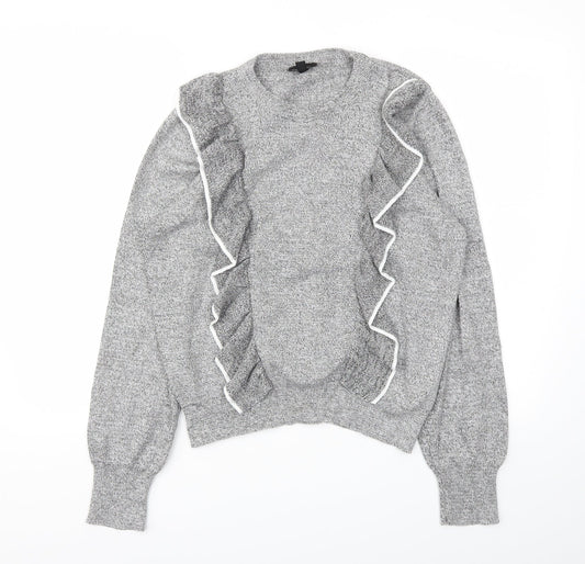 Topshop Womens Grey   Pullover Jumper Size 12